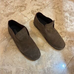 Kenneth Cole Reaction Brown Leather Suede Chukka Desert Wind Boot Size 13 M